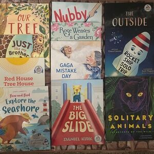 Lot of 10 Childrens Picture Books Imagination Library Rocket Ship Solo Trip Gaga